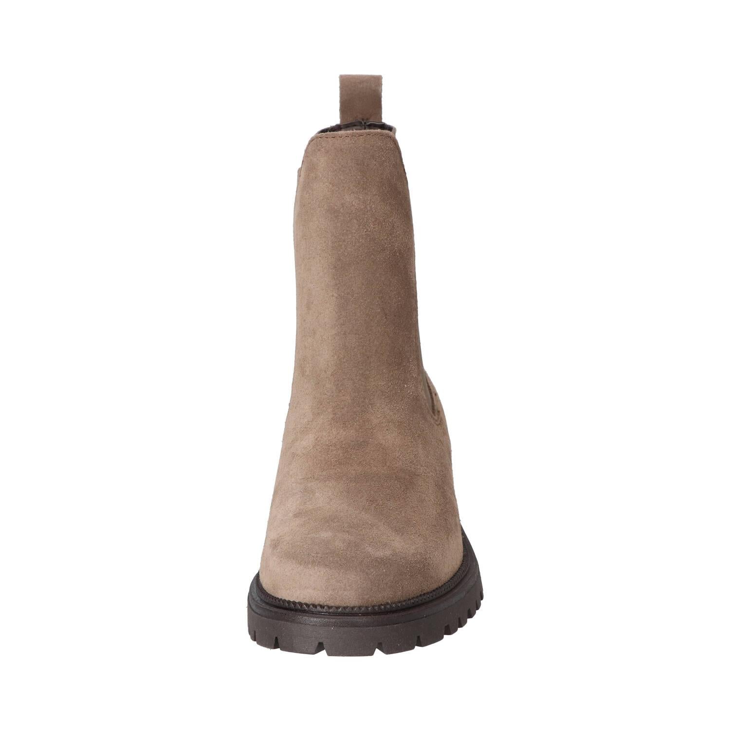 Booties, Taupe