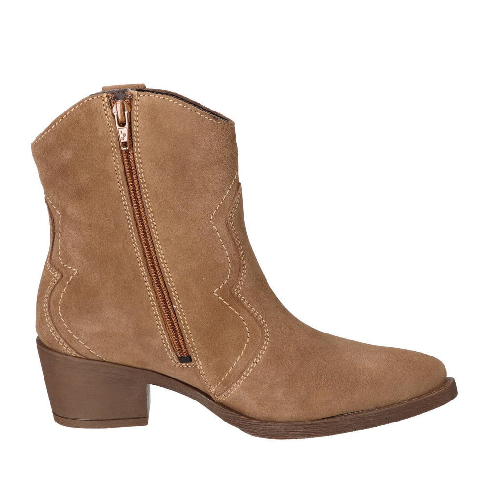 Bottines, marron foncé