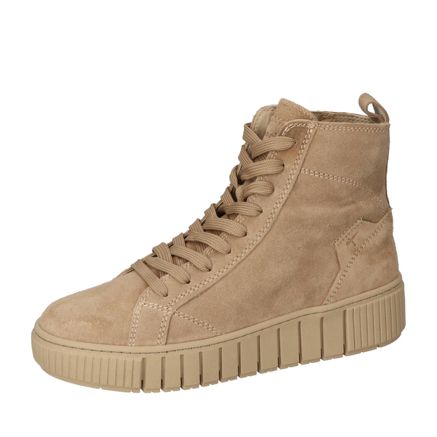 Bottines, Beige Clair