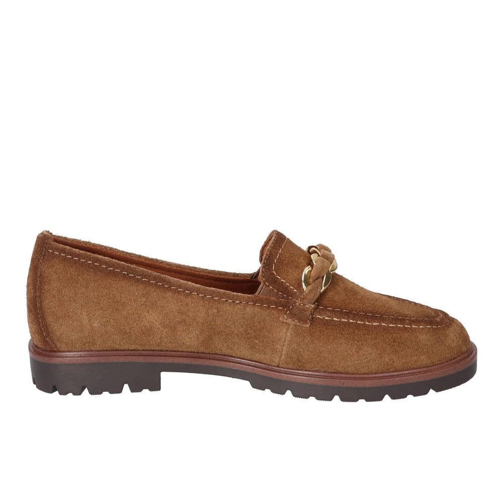 Chaussures à enfiler, Cognac