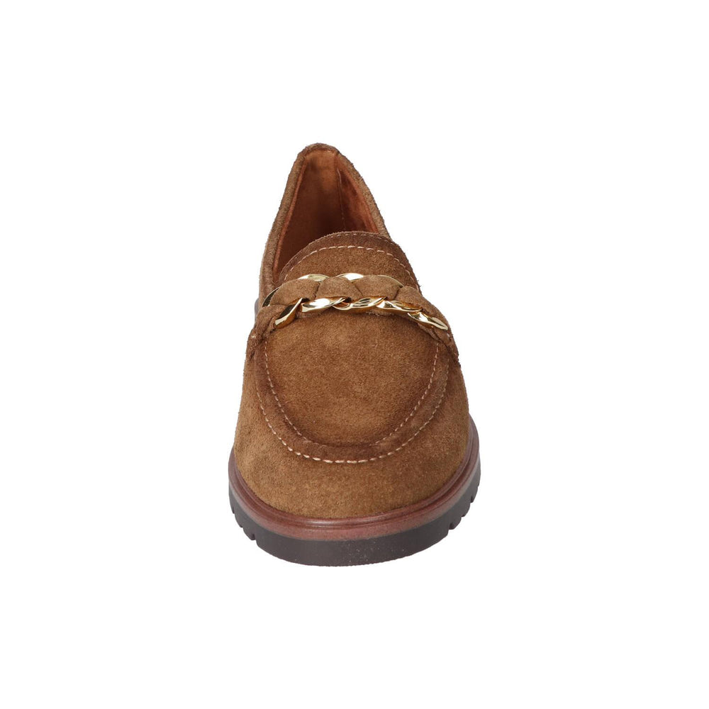 Chaussures à enfiler, Cognac