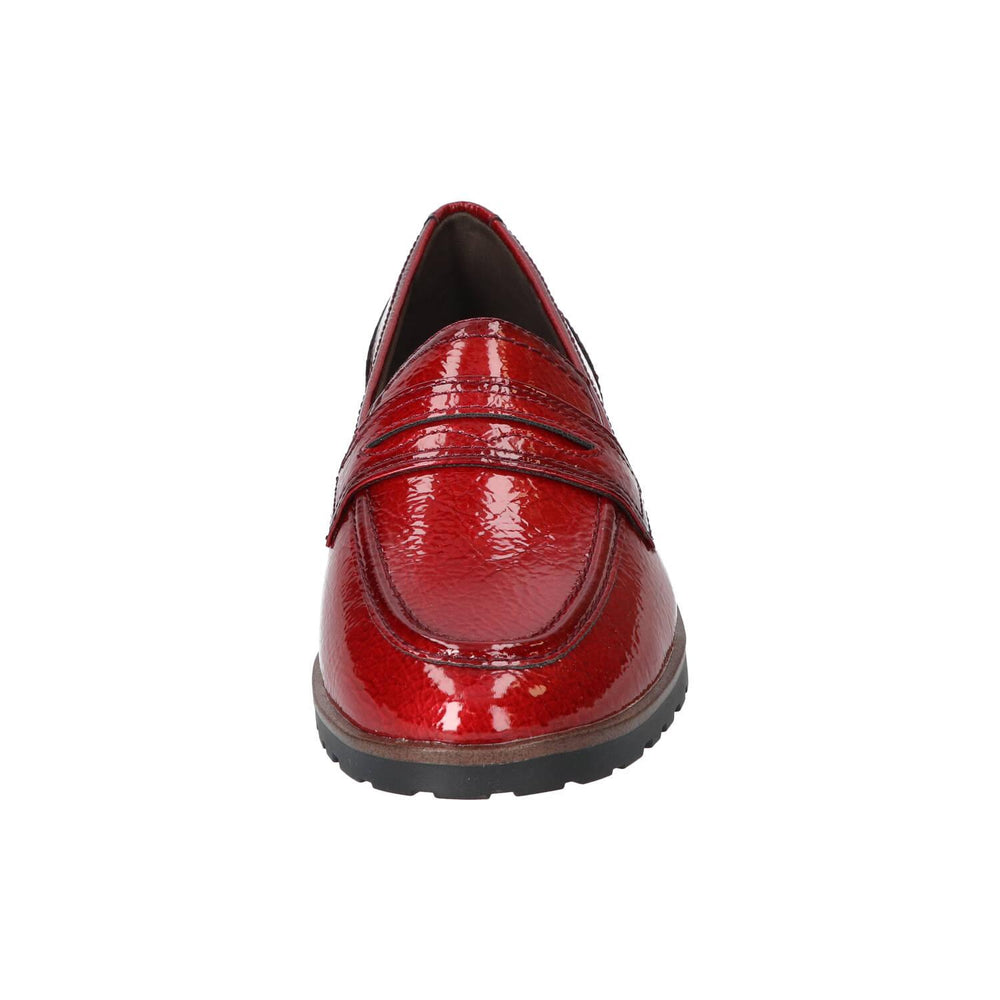 Chaussures à enfiler, Rouge