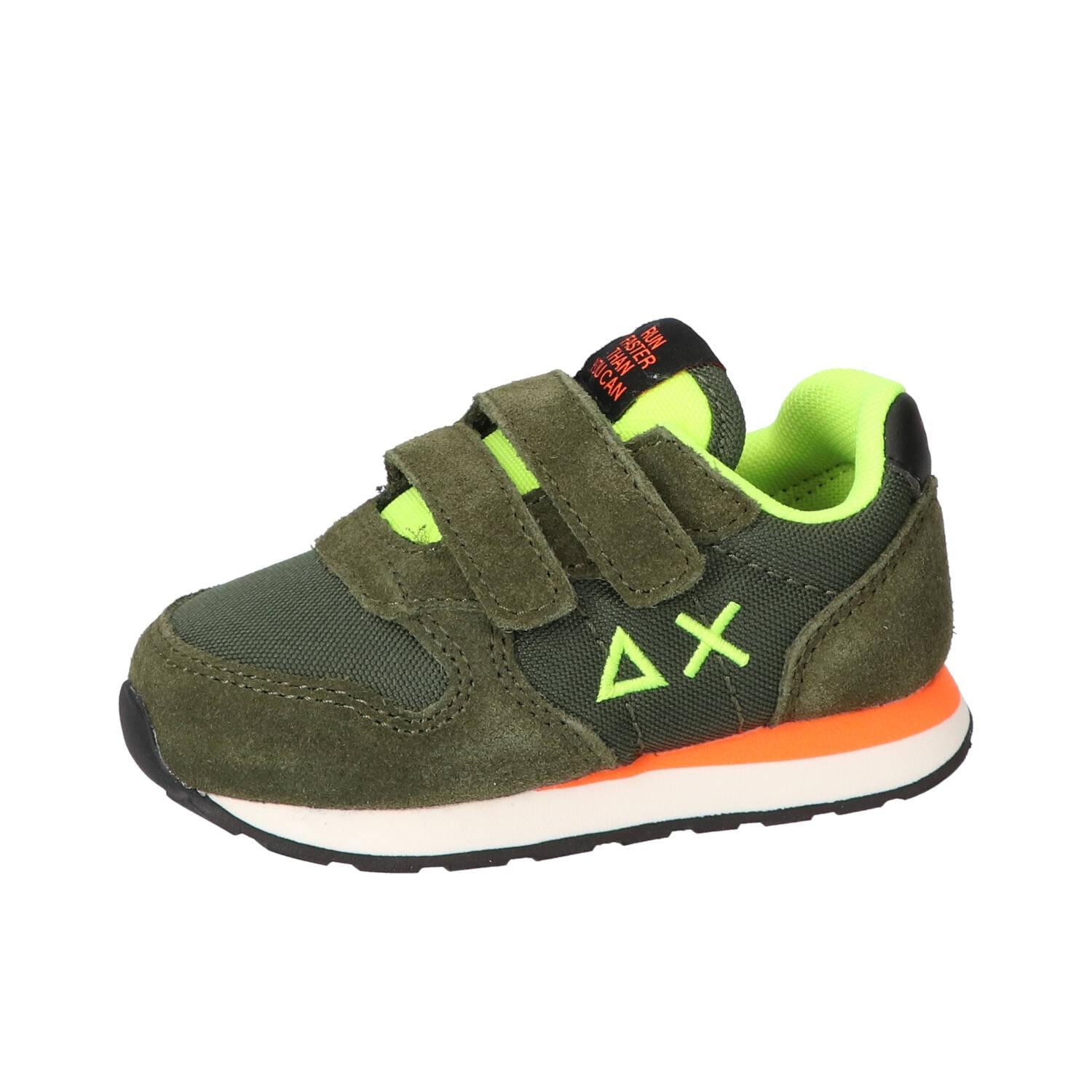 Baskets Velcro, Vert