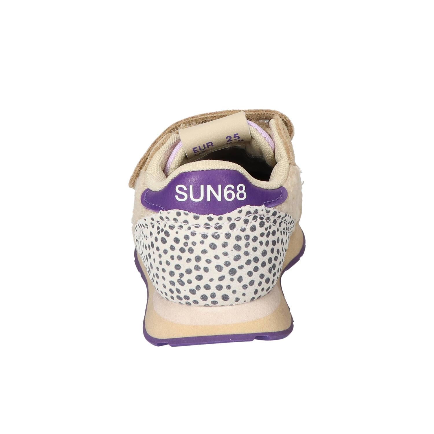 Baskets Velcro, blanc cassé
