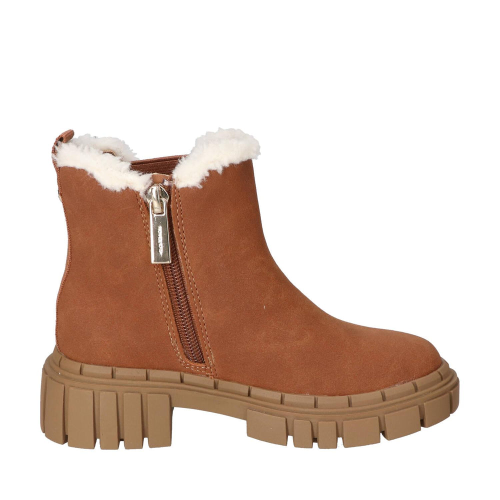 Booties, Cognac