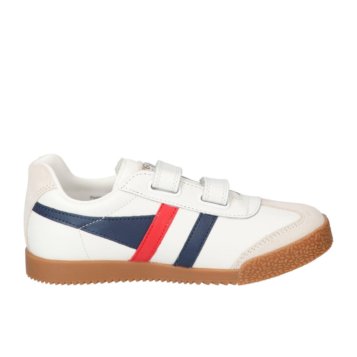 Baskets Velcro, blanc