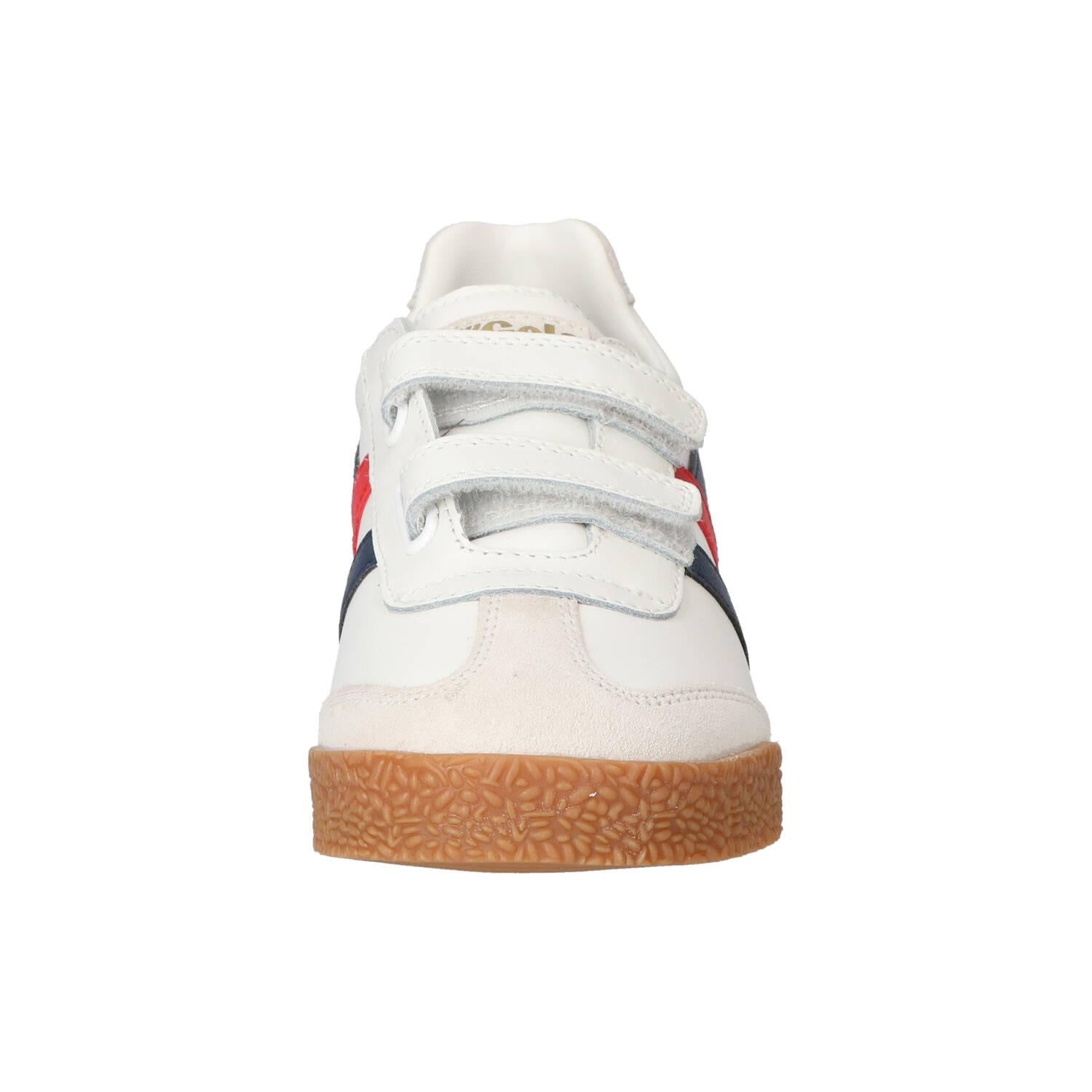 Baskets Velcro, blanc