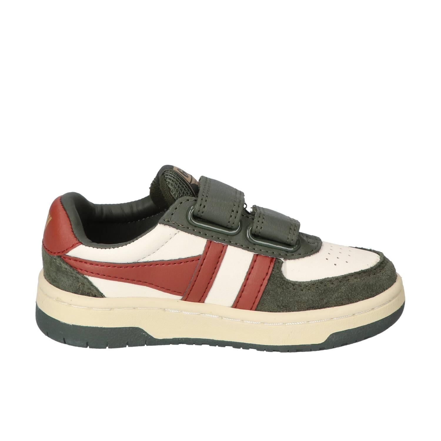 Baskets Velcro, Vert
