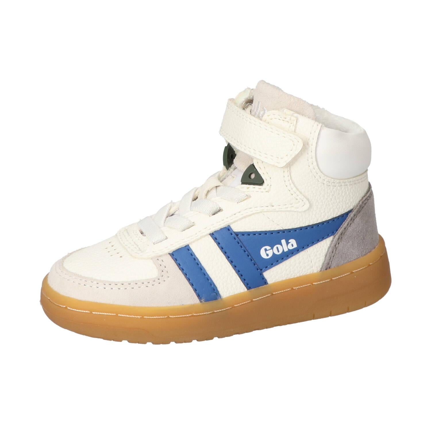 Baskets Velcro, blanc