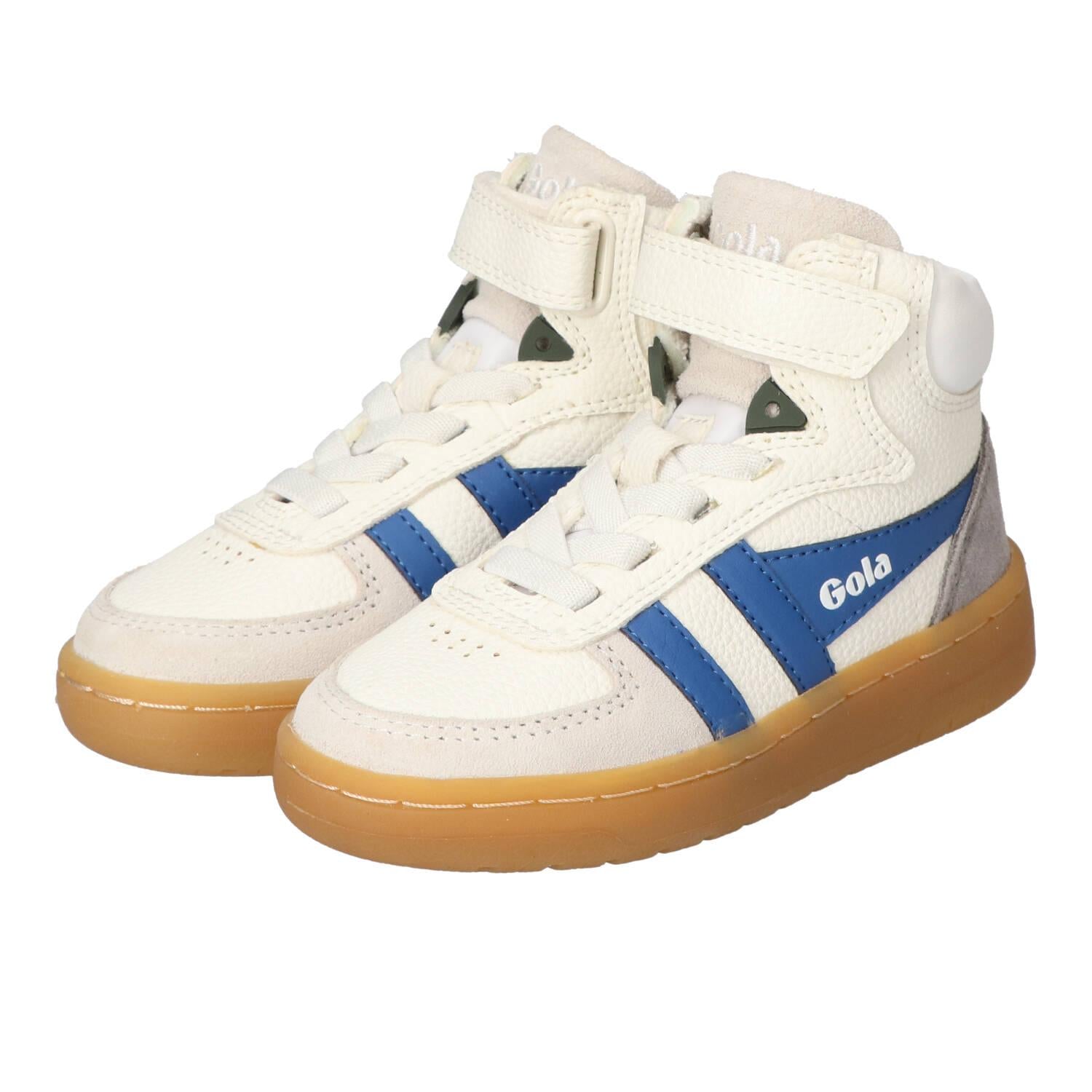 Baskets Velcro, blanc