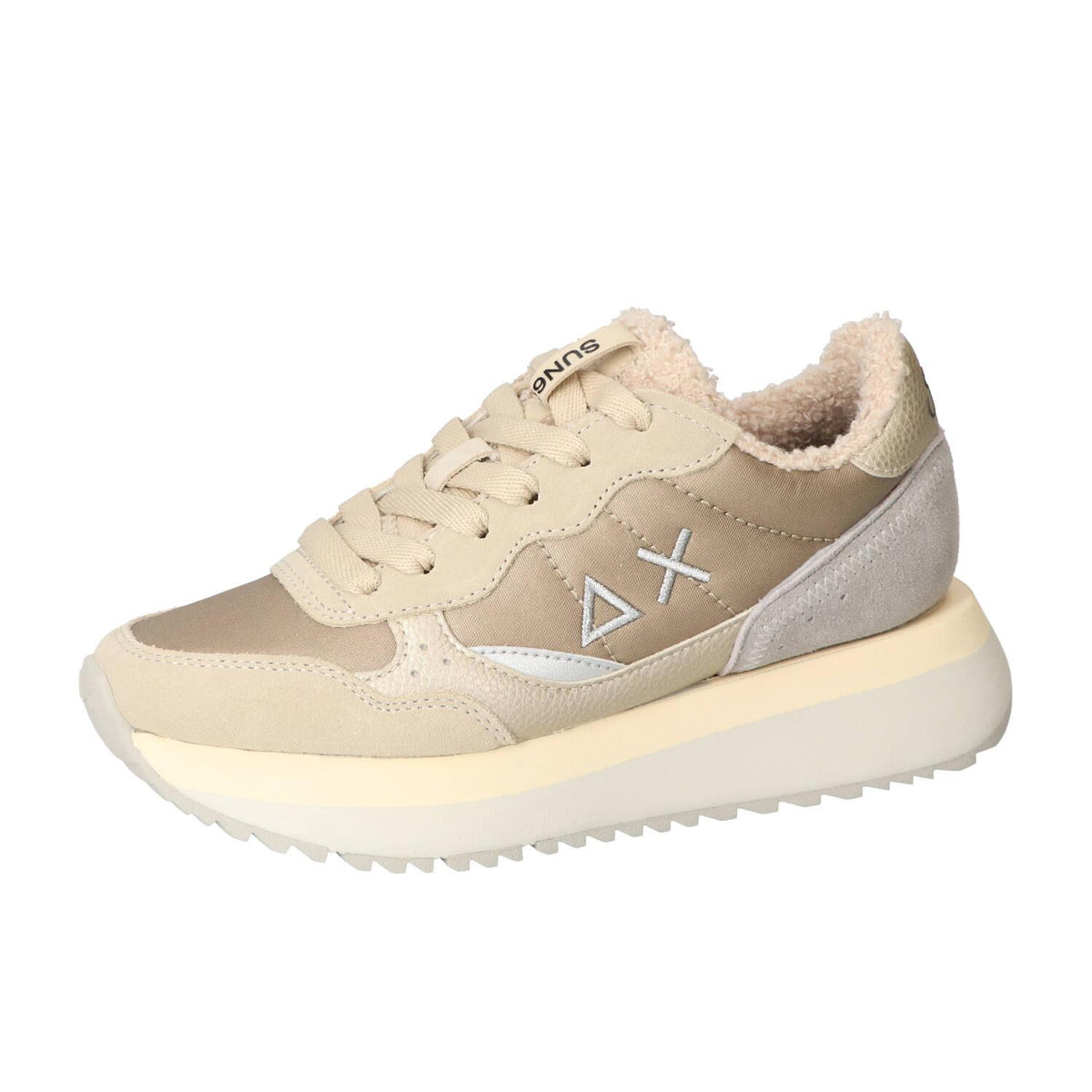 Baskets, blanc cassé
