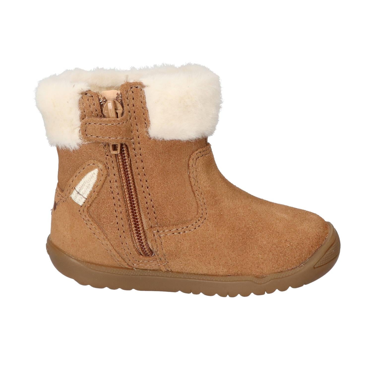 Booties, Cognac