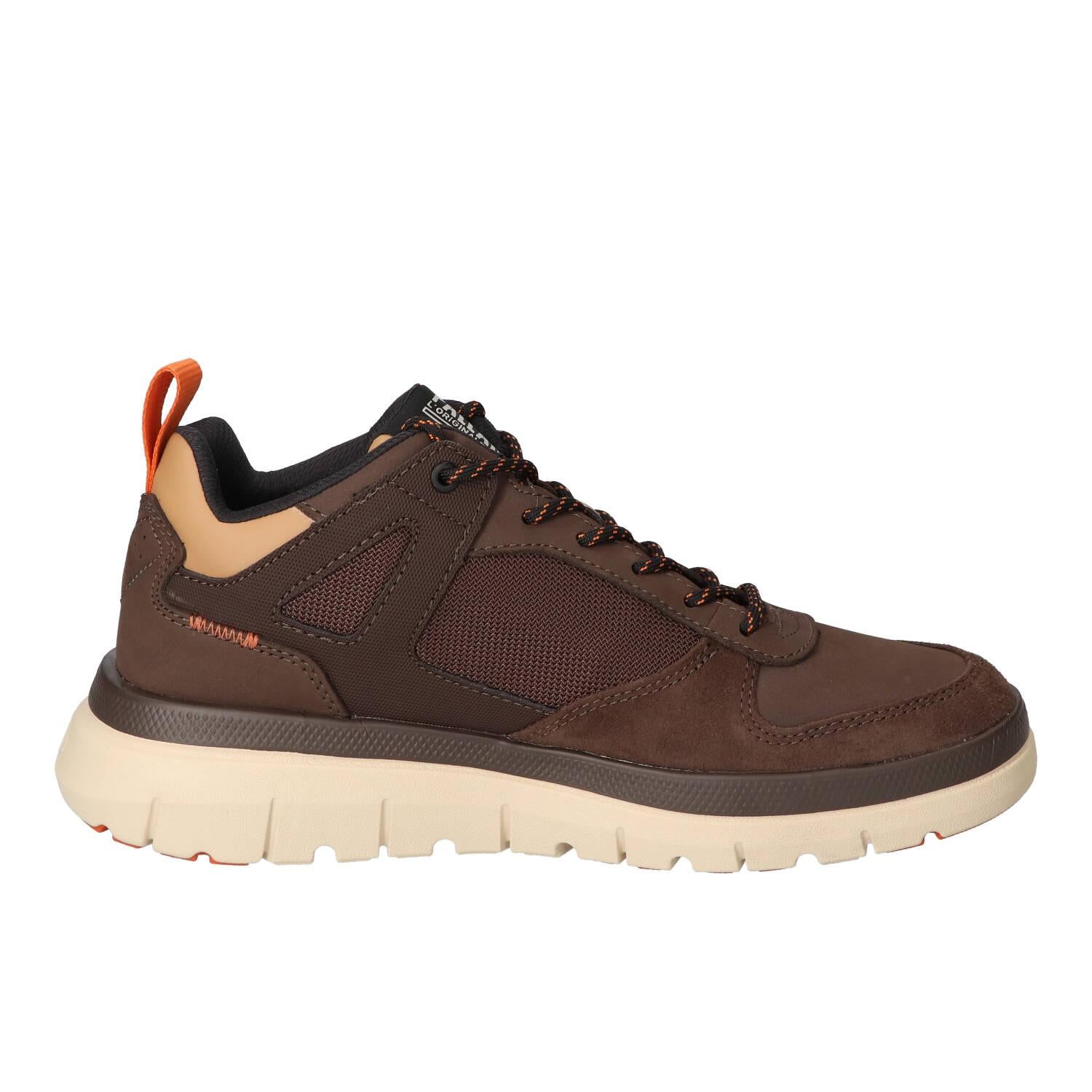 Baskets, marron foncé