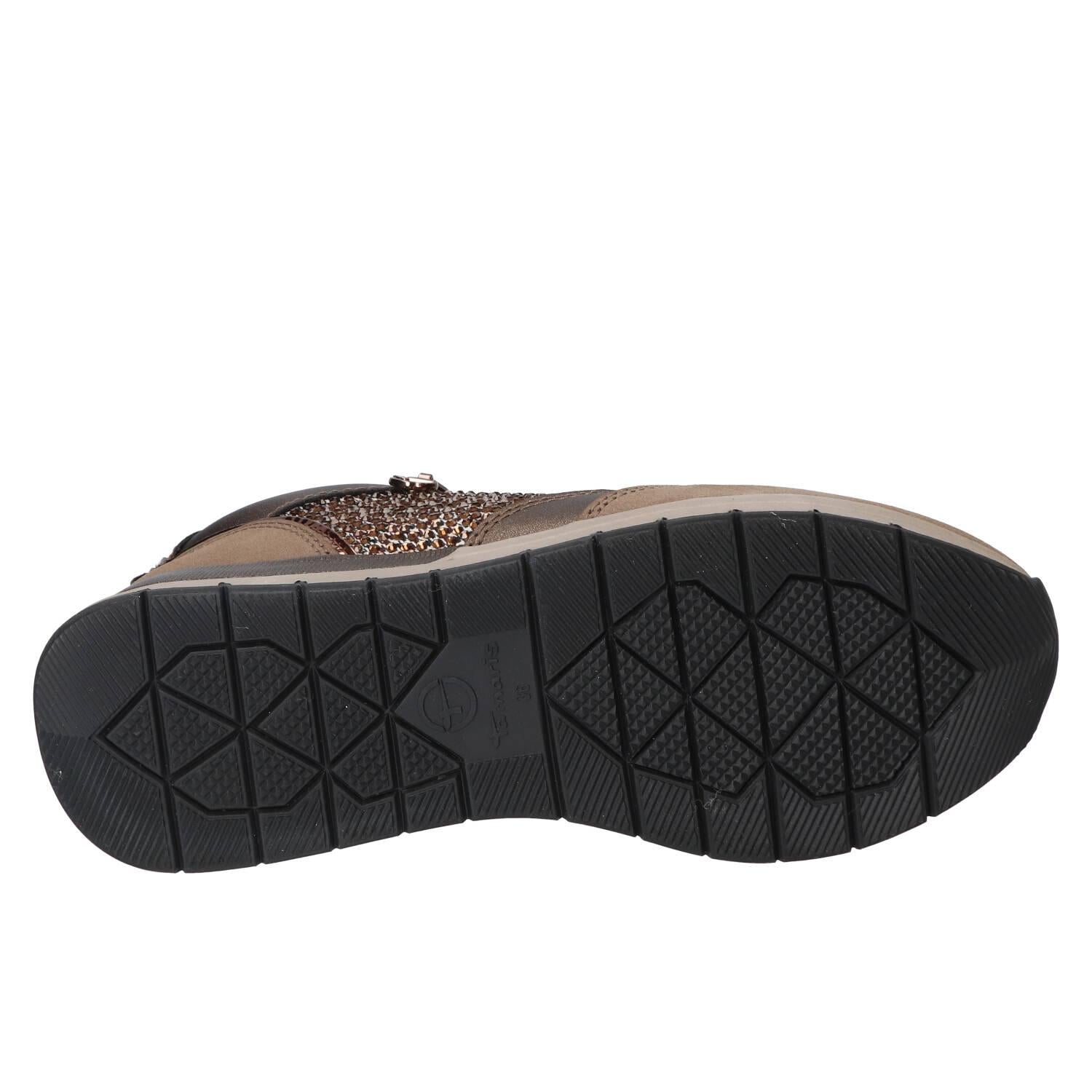 Baskets, marron foncé