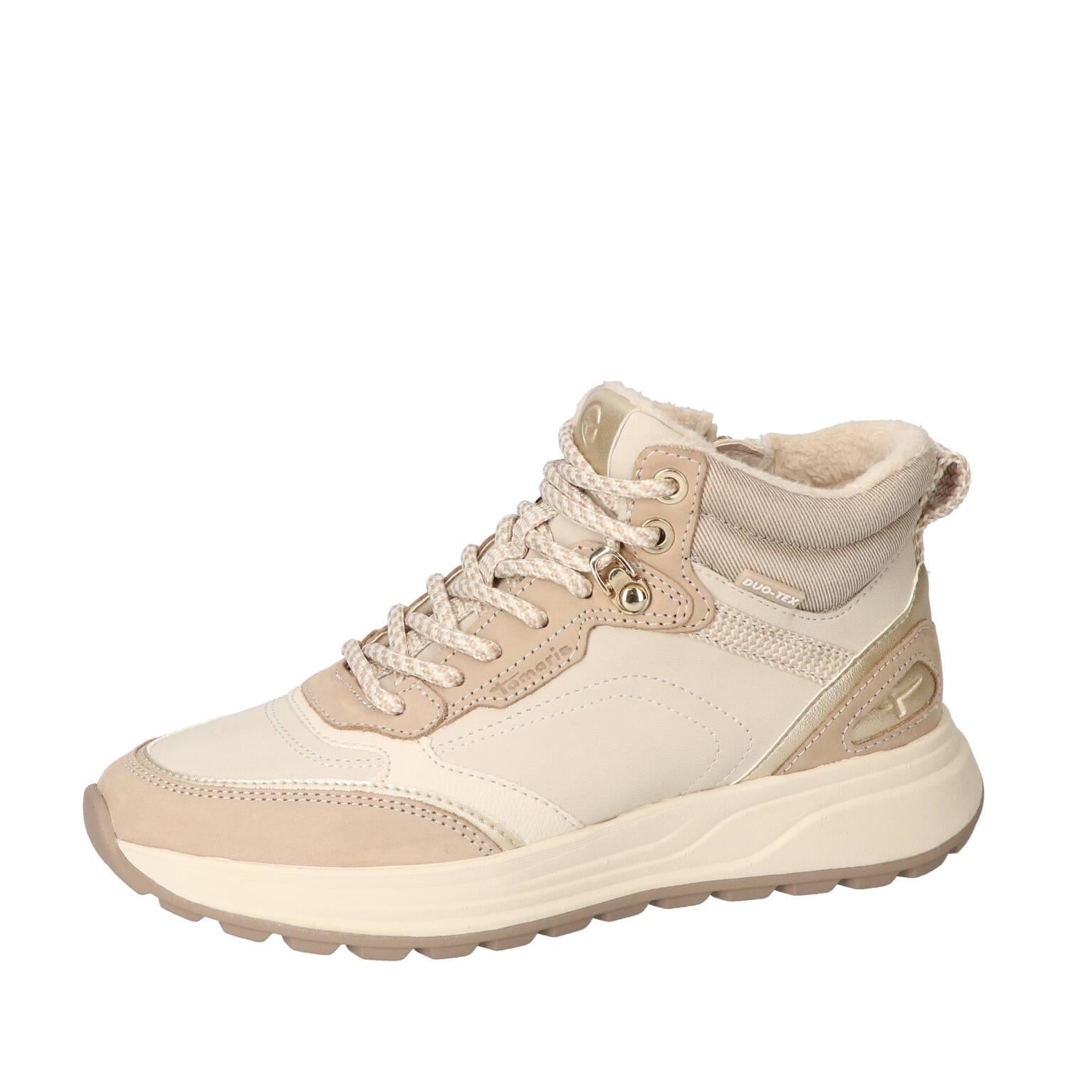 Bottines, Beige Clair