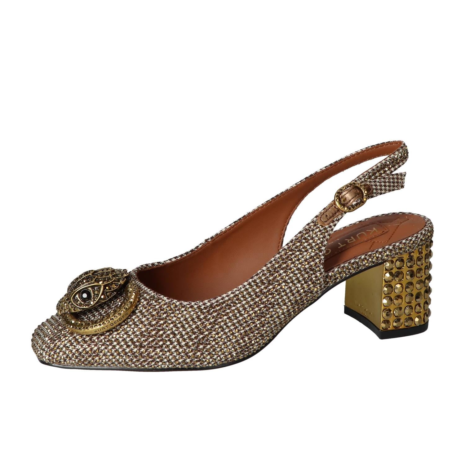 Slingback, beige clair