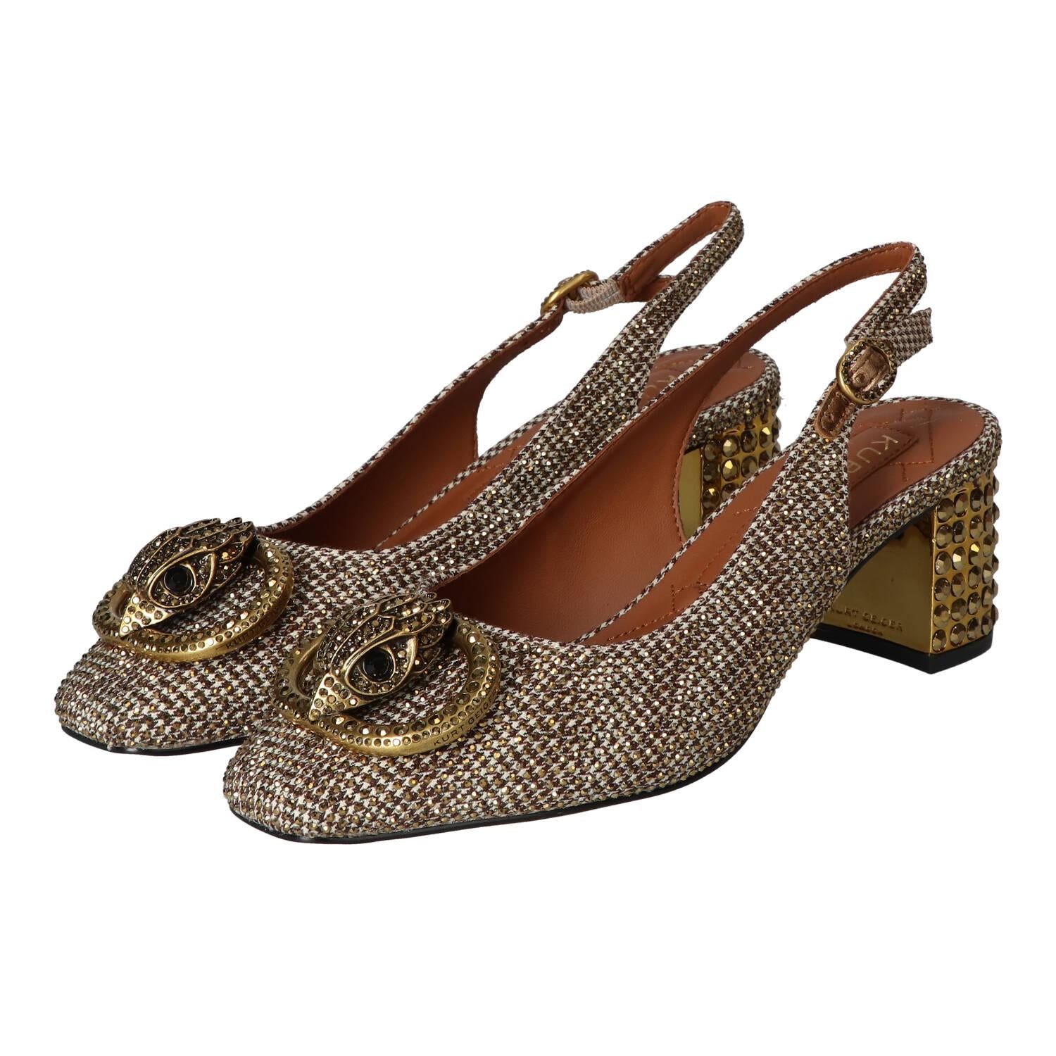 Slingback, beige clair