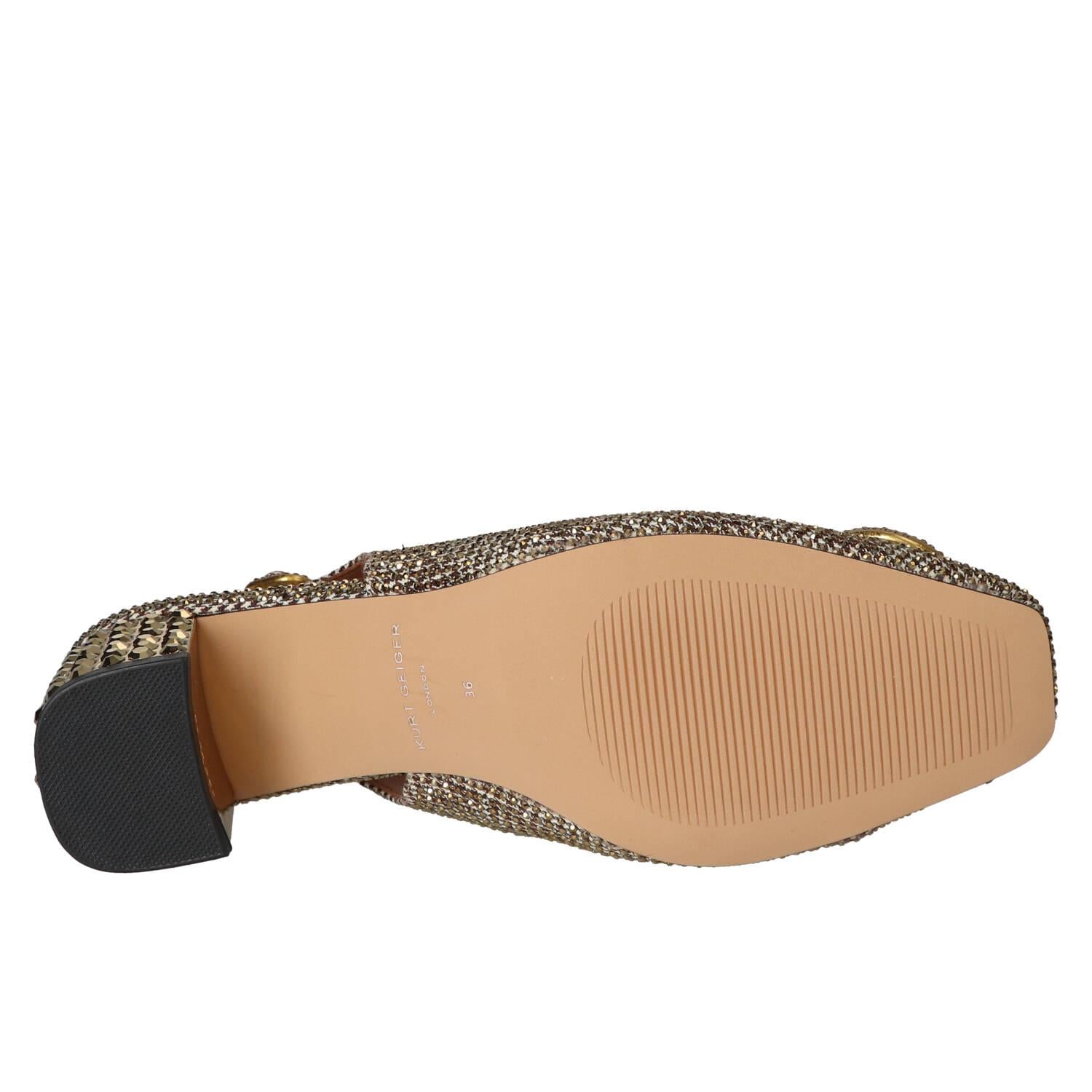 Slingback, beige clair