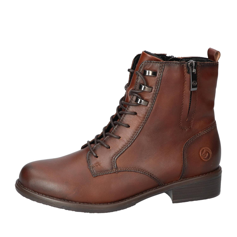 Booties, Cognac