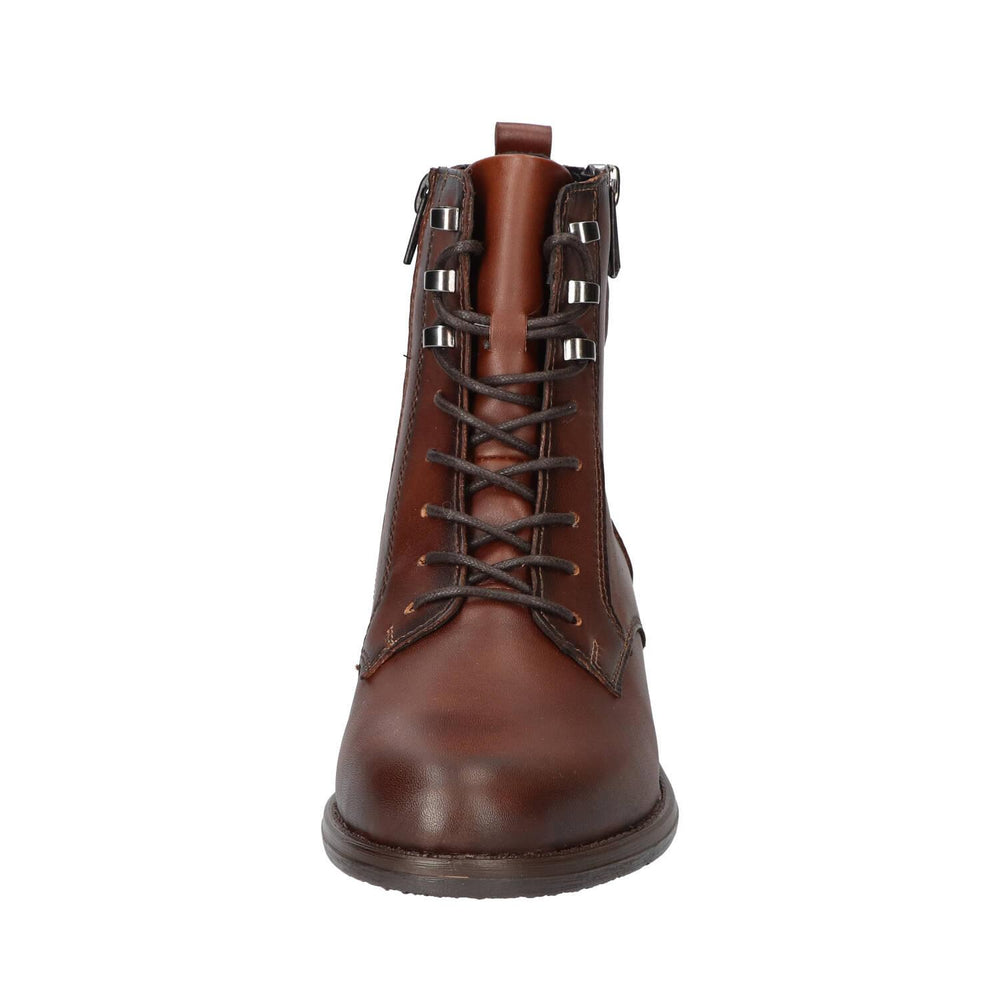 Booties, Cognac