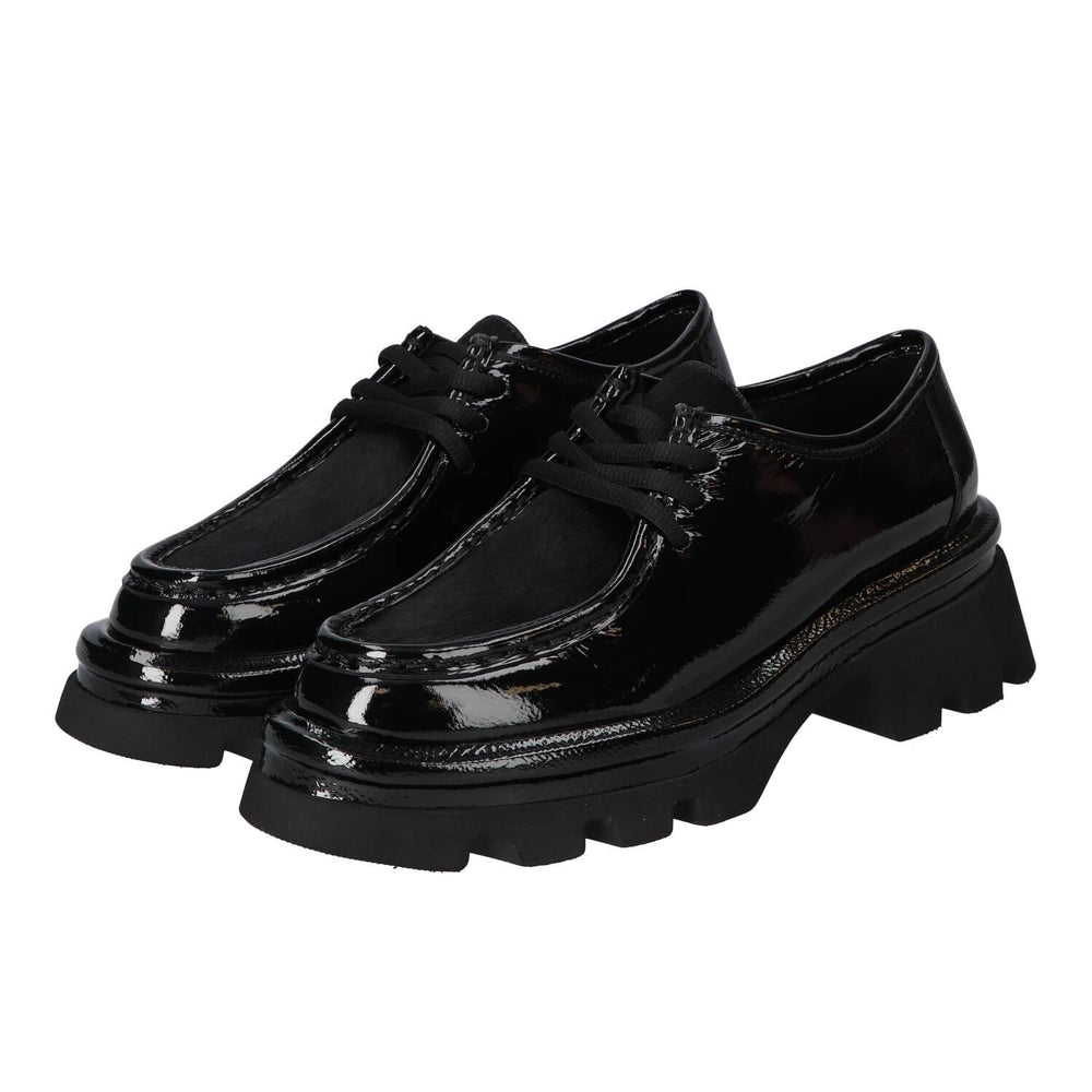 Veterschoenen, Zwart
