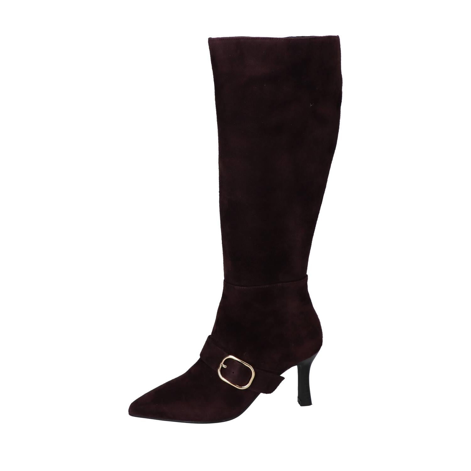 Bottines, marron foncé