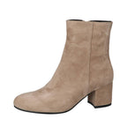 Booties, Lichtbeige