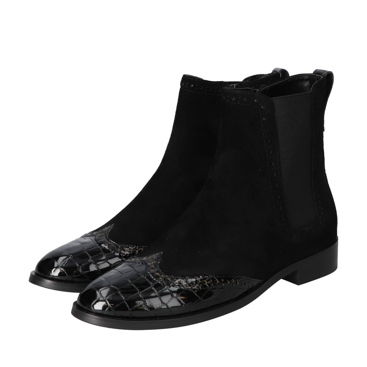 Booties, Zwart