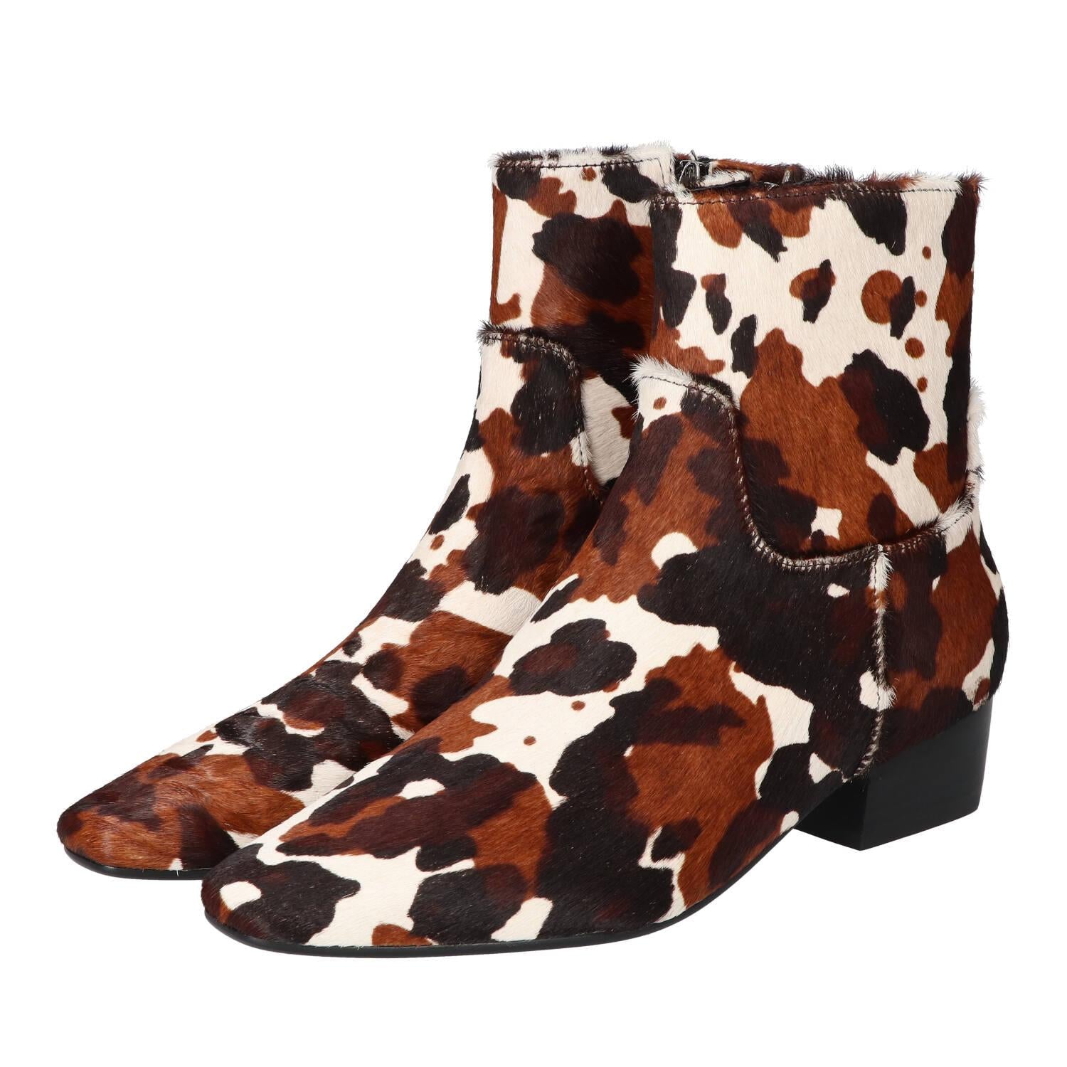 Bottines, marron foncé