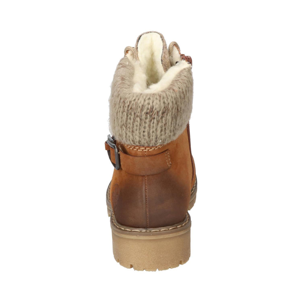 Booties, Cognac