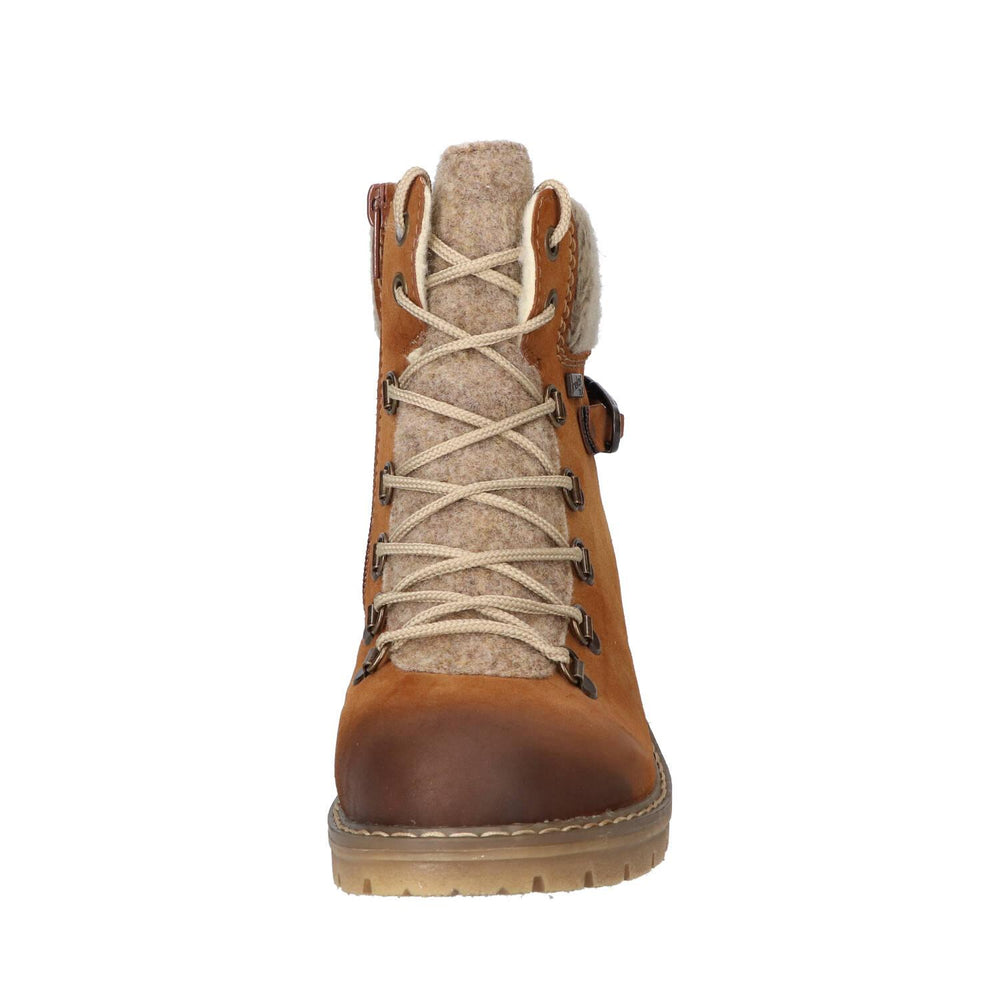 Booties, Cognac