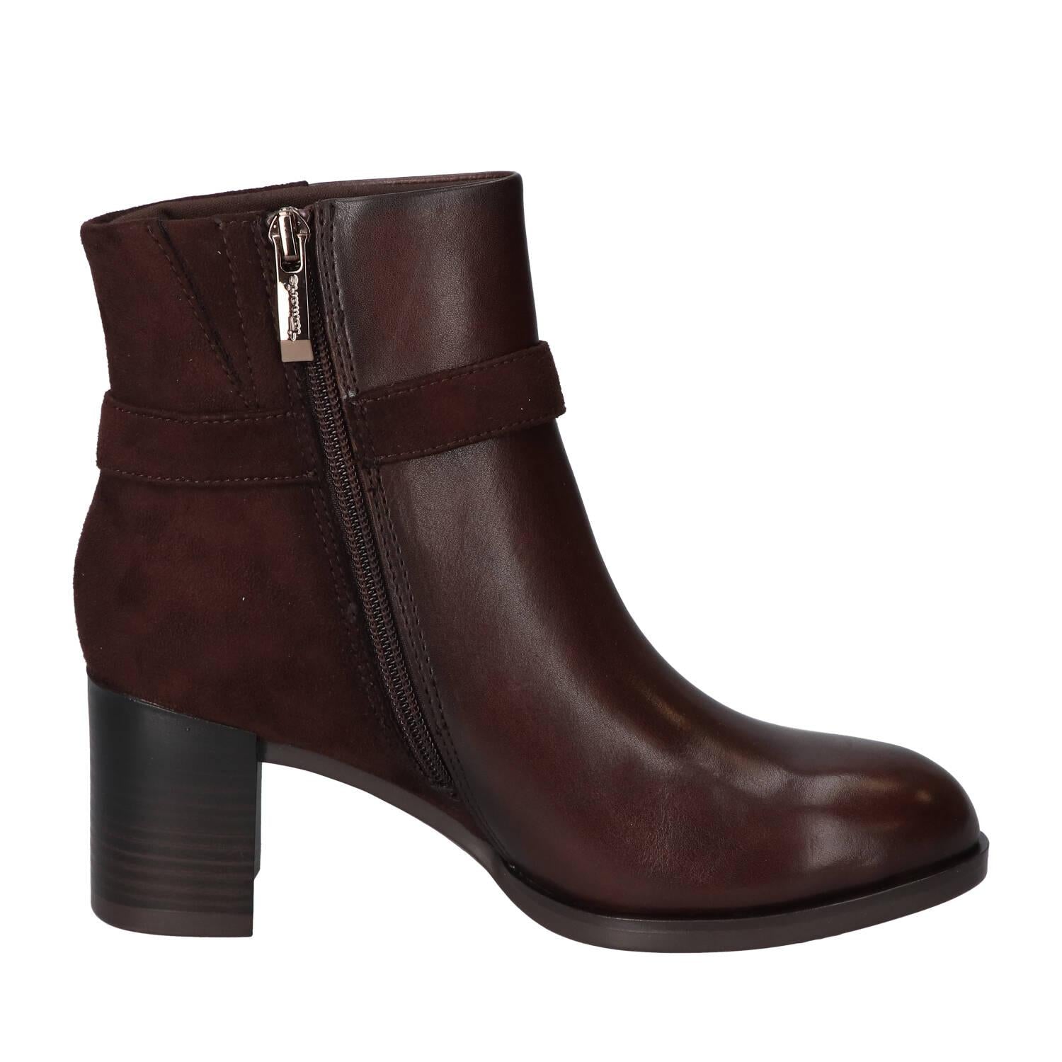 Bottines, marron foncé