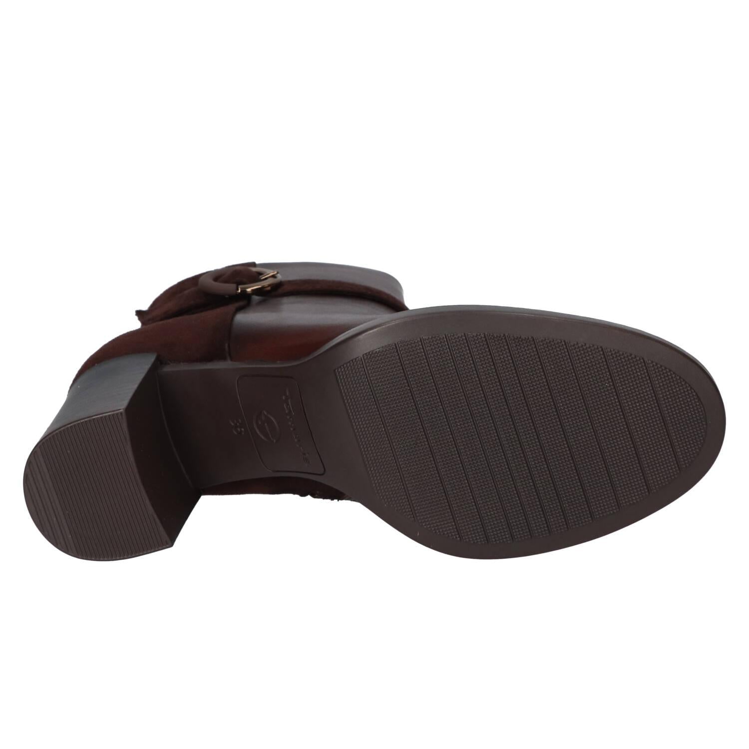 Bottines, marron foncé