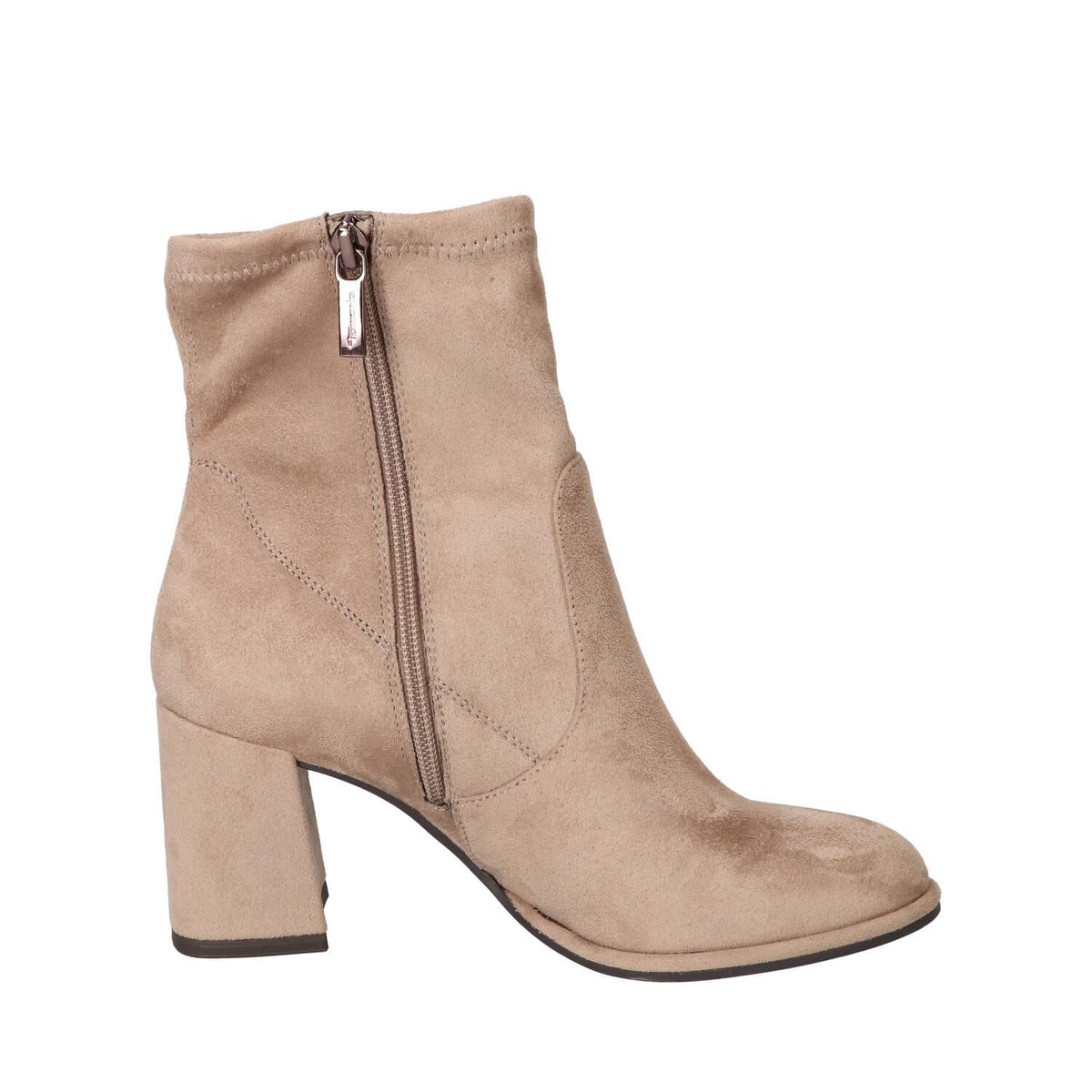 Booties, Taupe