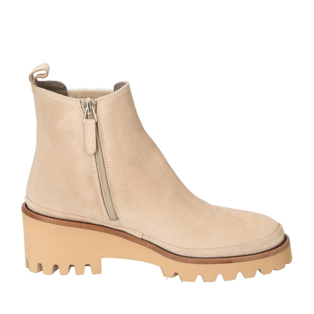 Booties, Lichtbeige