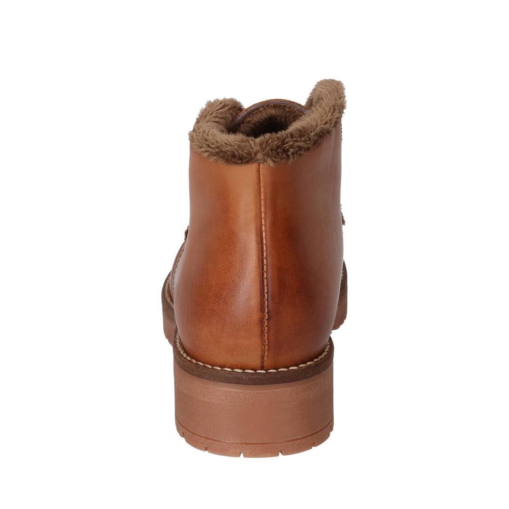 Booties, Cognac