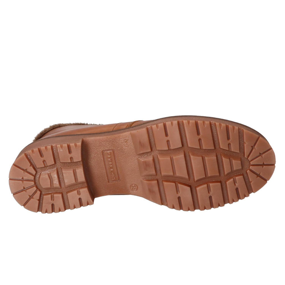 Booties, Cognac