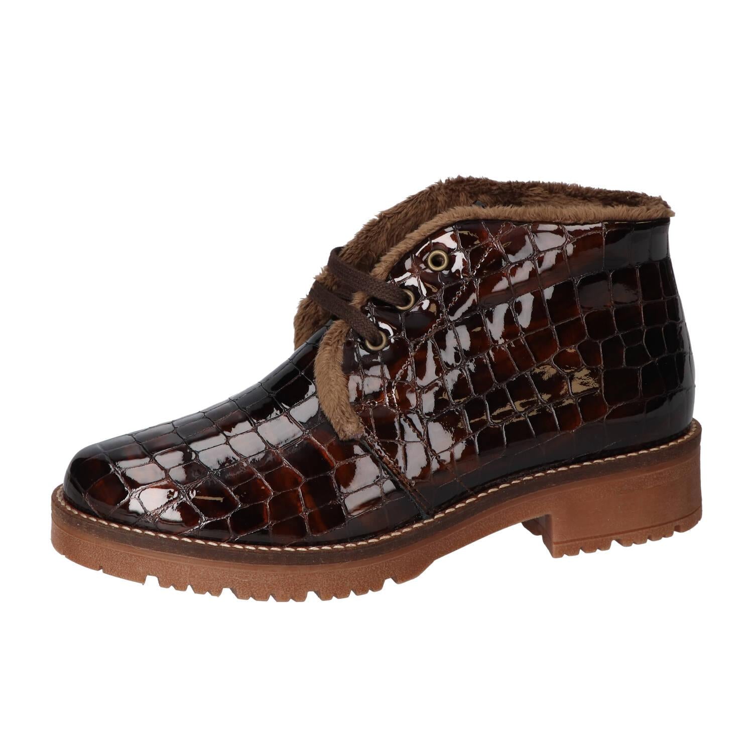Bottines, marron foncé
