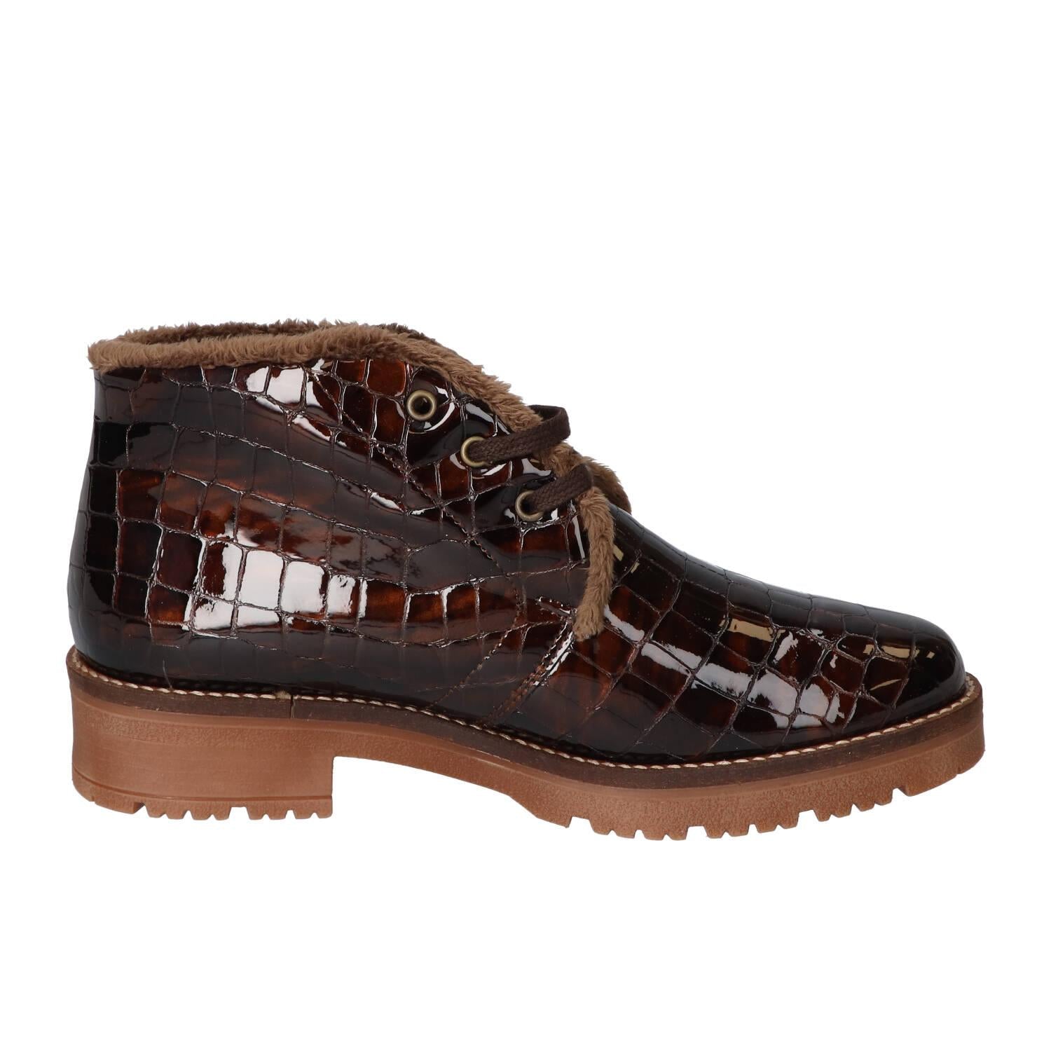 Booties, Donkerbruin