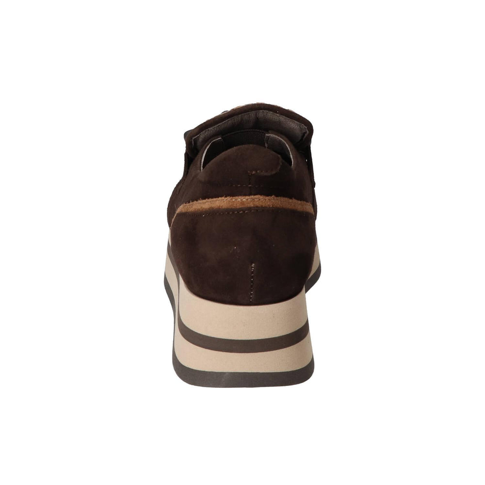 Chaussures à enfiler, Marron foncé
