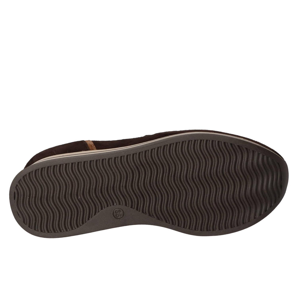 Chaussures à enfiler, Marron foncé