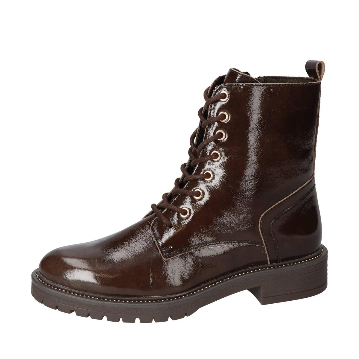 Bottines, marron foncé