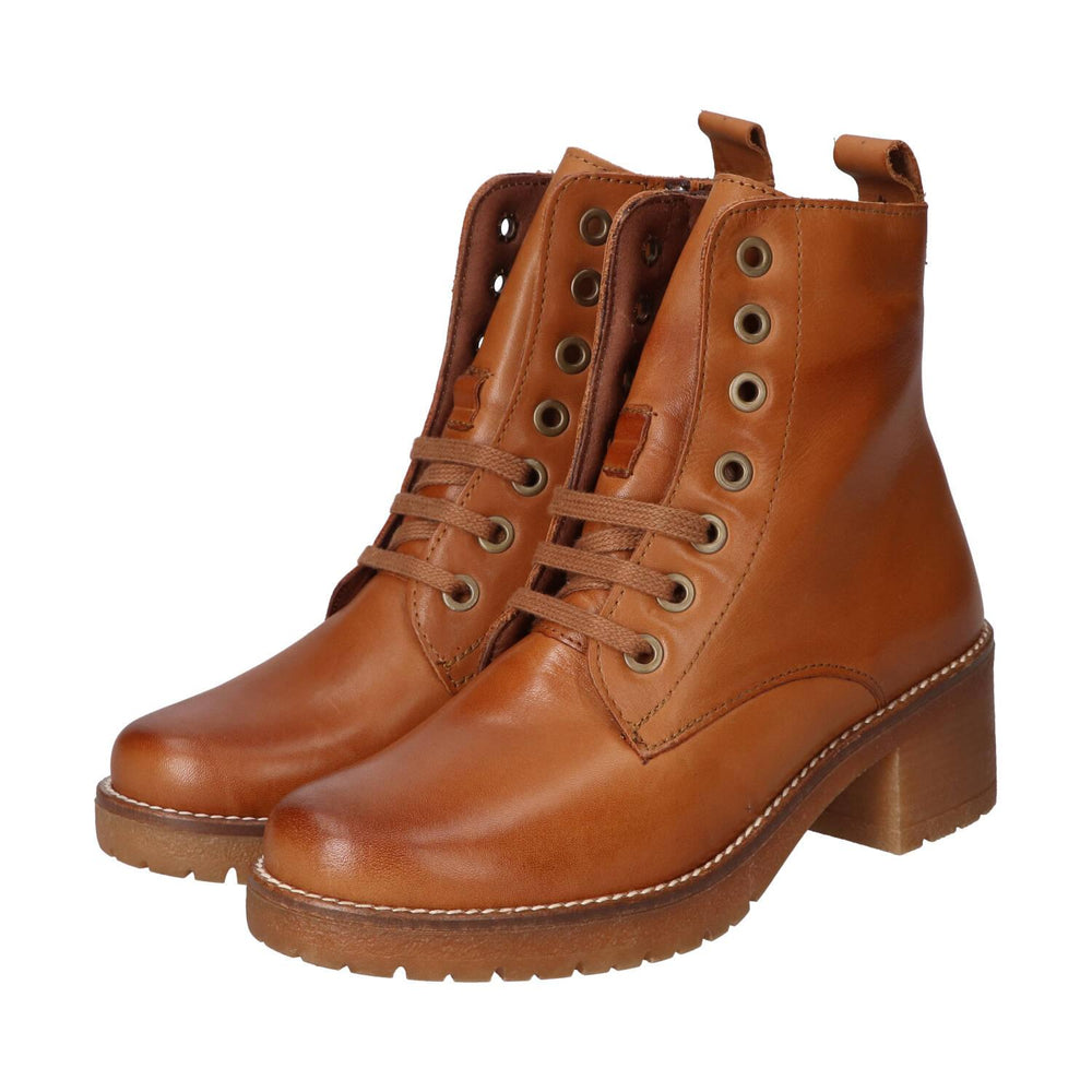 Booties, Cognac