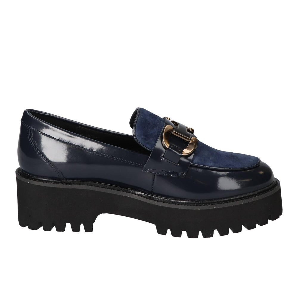 Chaussures à enfiler, Bleu