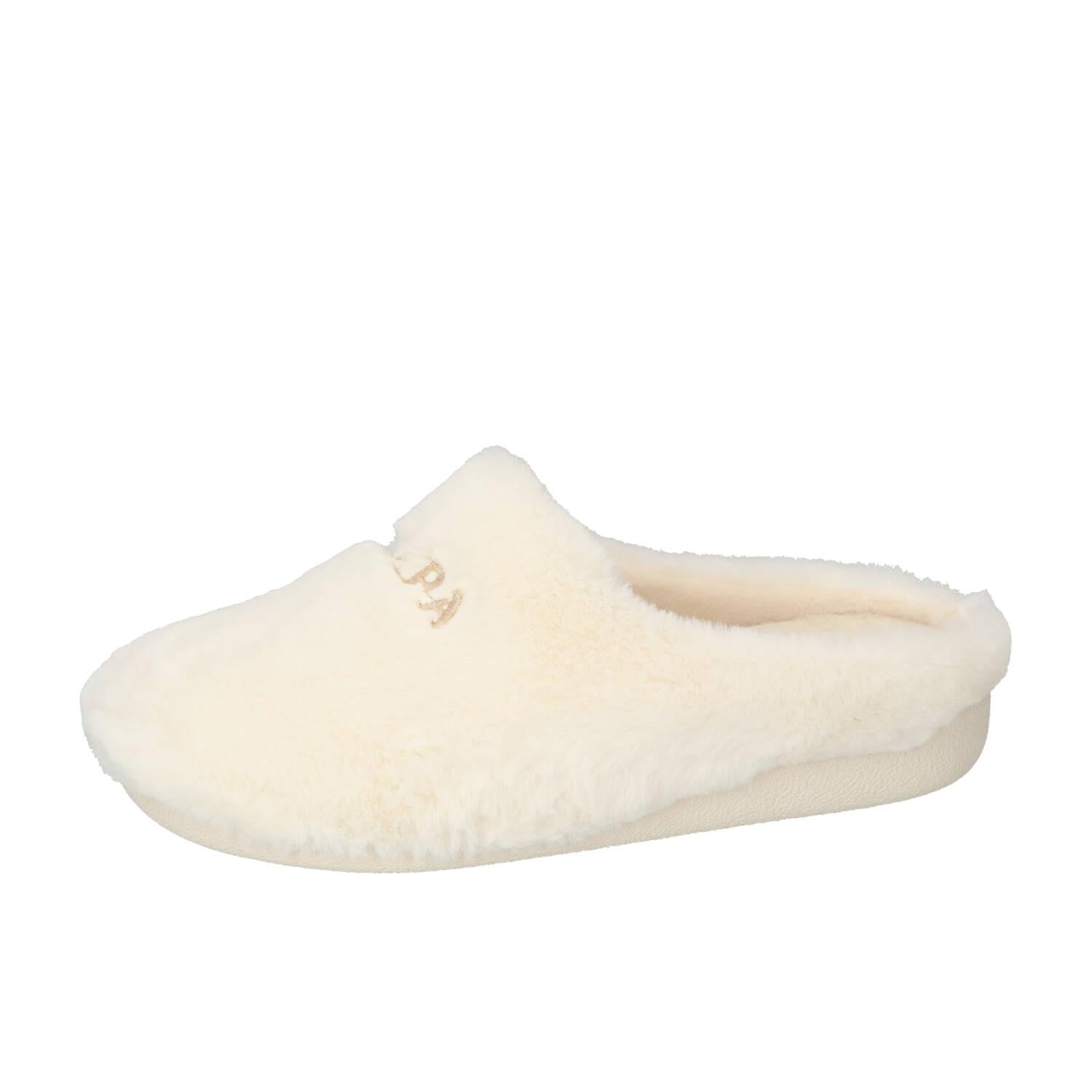 Chaussons, blanc cassé