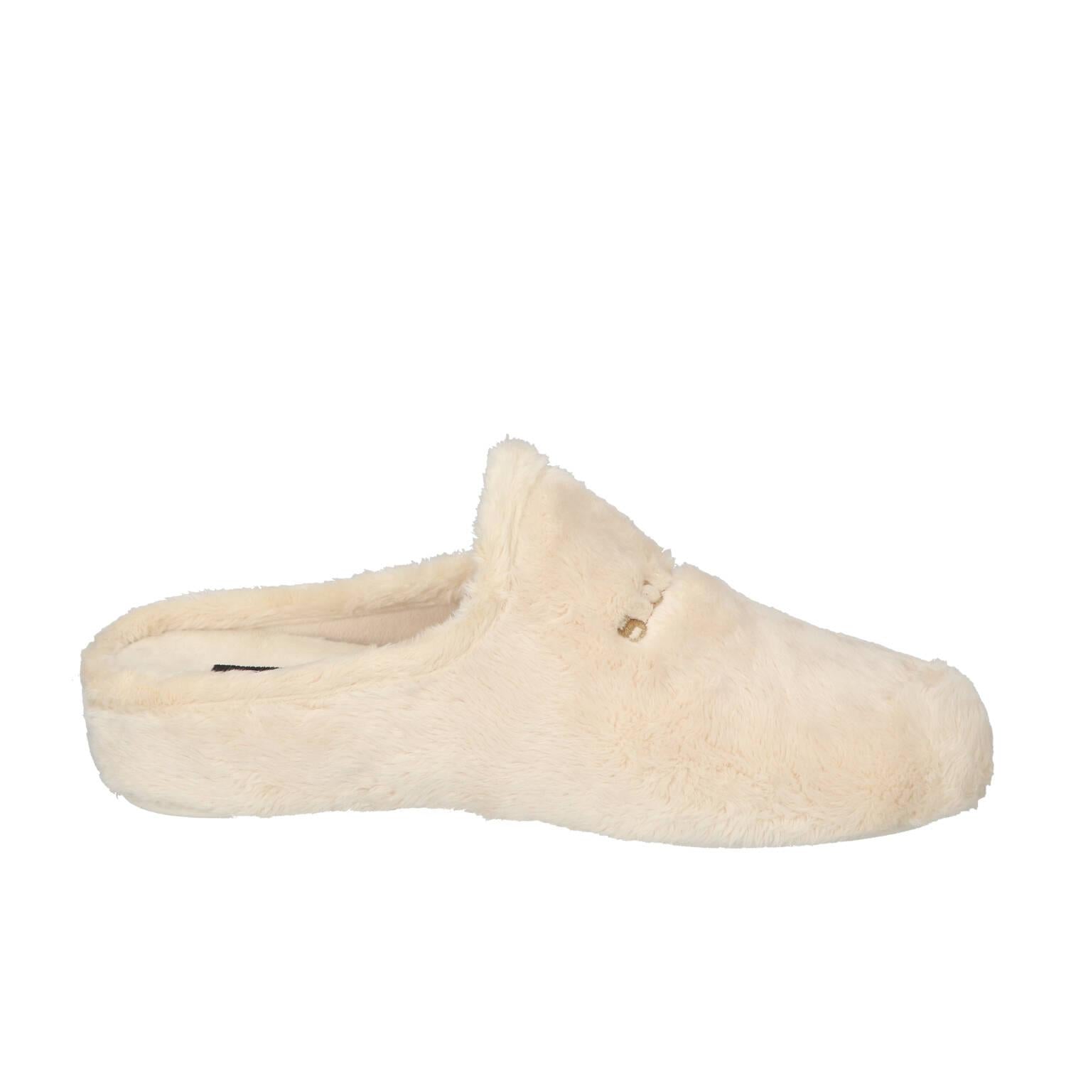 Chaussons, blanc cassé