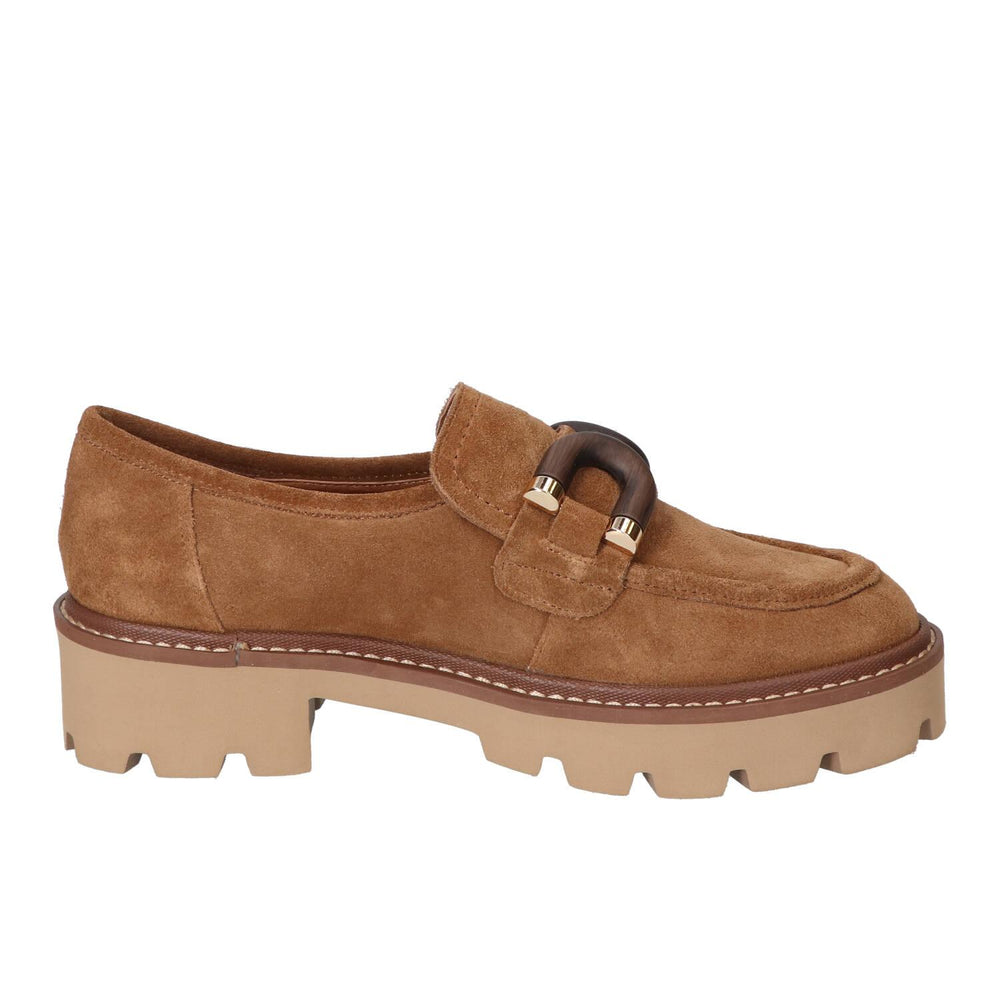 Chaussures à enfiler, Cognac