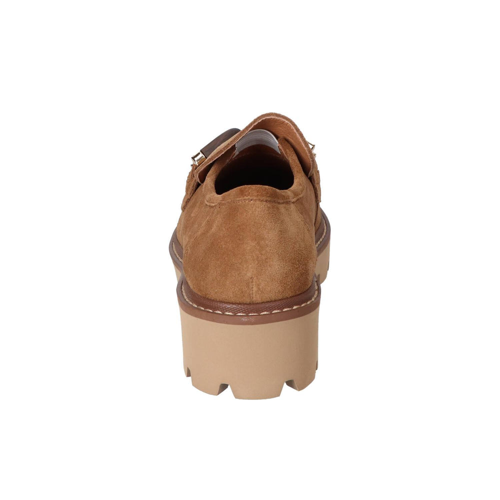 Chaussures à enfiler, Cognac