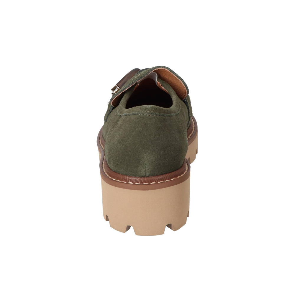 Chaussures à enfiler, vert