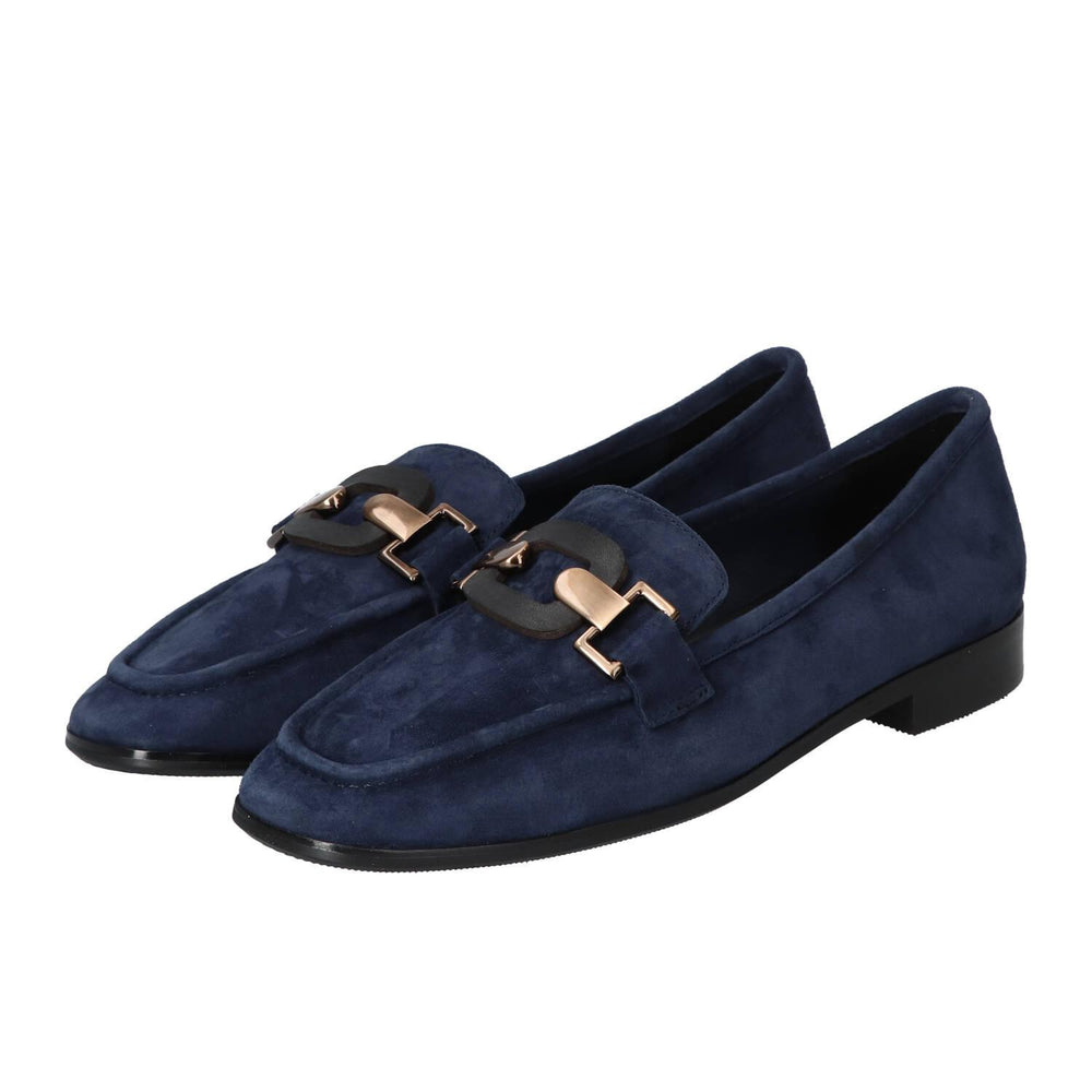 Chaussures à enfiler, Bleu